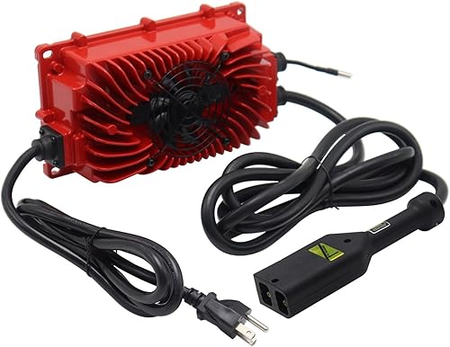 Miniatura 2 de Cargador de batería de repuesto de 20 amperios y 36 voltios para carrito de golf EZGO EZ-GO TXT de 36 voltios con enchufe Denchufe estilo Powerwise