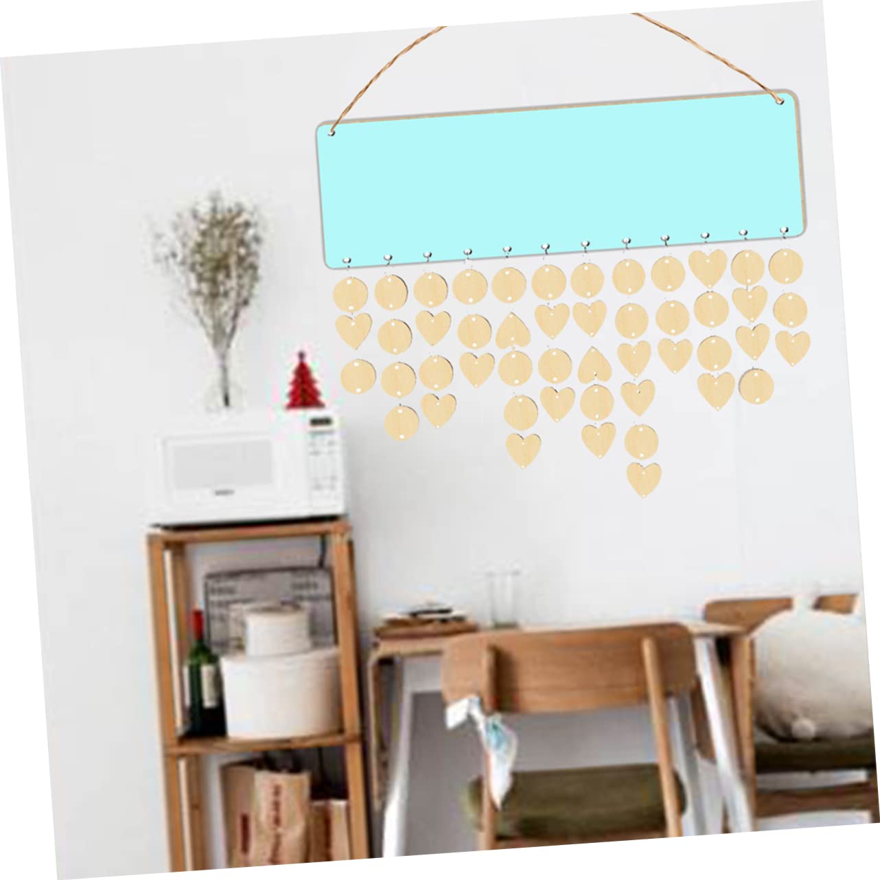PRETYZOOM 3 Juegos De Calendario De Cumpleaños Calendario Familiar De Adviento 2023 Placa Recordatoria Para Adultos De Cuenta Regresiva De Pared Decoración Para El