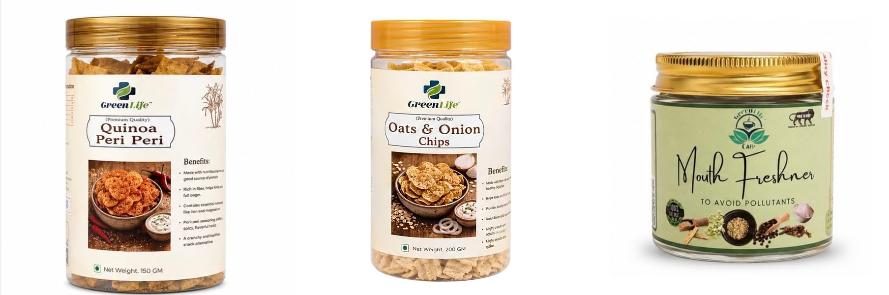 Quinoa Peri Chips | Spicy Baked | 150gOats & Onion | Oats | Crispy Flavor | 200gOrganic Jaggery Candy with Pepper 250g | Natural Desi Gur Pepp-image-27