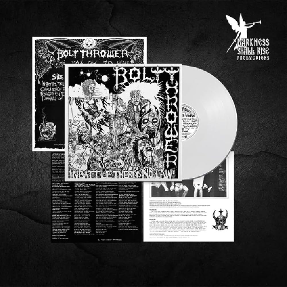 IN BATTLE THERE'S NO LAW (WHITE VINYL) [VINYL]