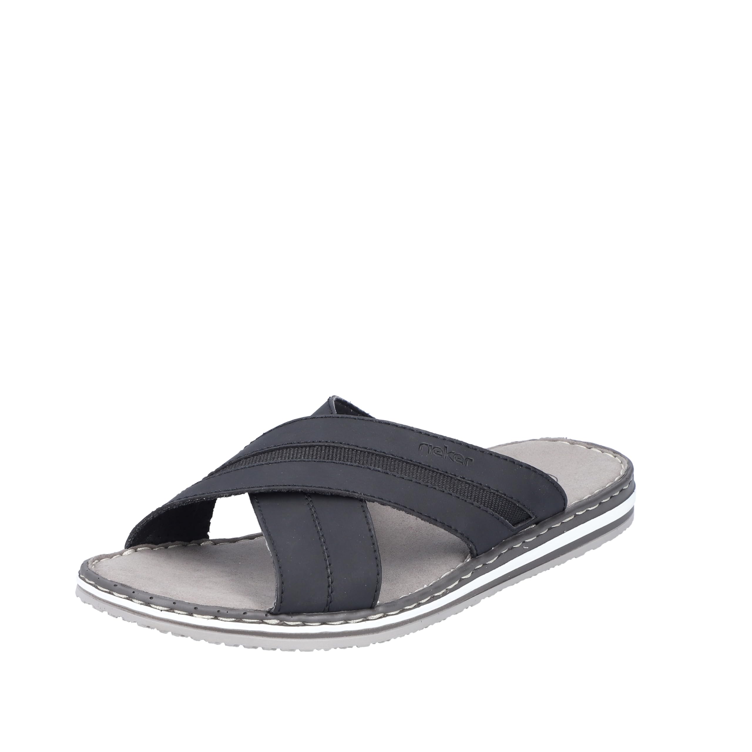 Rieker Men's 21560 Mules, black, 6.5 UK