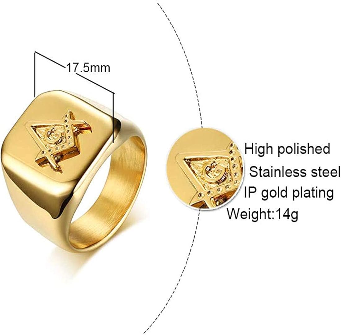 Amazon Rockyu ジュエリー 指輪 ゴールド メンズ 十字架 クロス イエス メンズリング 号 ジルコニア リング 通販