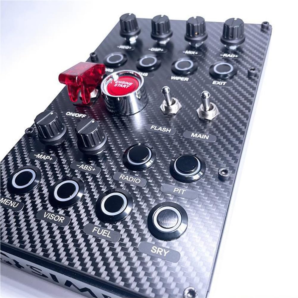Dojimayisc SIMDT Button Box Sim Racing Central Control Box per American Truck European Truck Racing Button Box