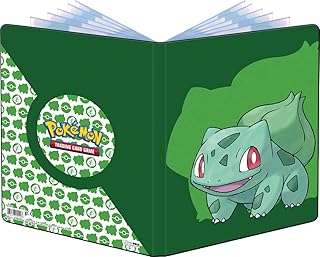 Pokémon-Ultra Pro-Portafolio de 9 Bolsillos Bulbasaur, Color Verde, Medium 15540