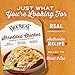 Del Real Foods Shredded Chicken, Pollo Deshebrado – Authentic Mexican, Ready to Eat, Family Size, Meal Prep Pack, Heat & Serve, Gluten Free, Ideal for Tacos and Tamales, 15oz
