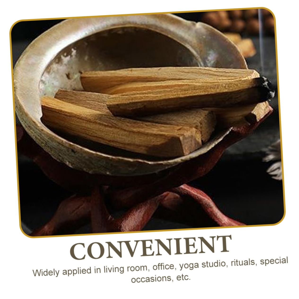 20pezzi Stick Di Incenso Naturale Legno Di Sandalo Per Purificazione e Meditazione Aromatizzante Per Ambienti e Relax Domestico