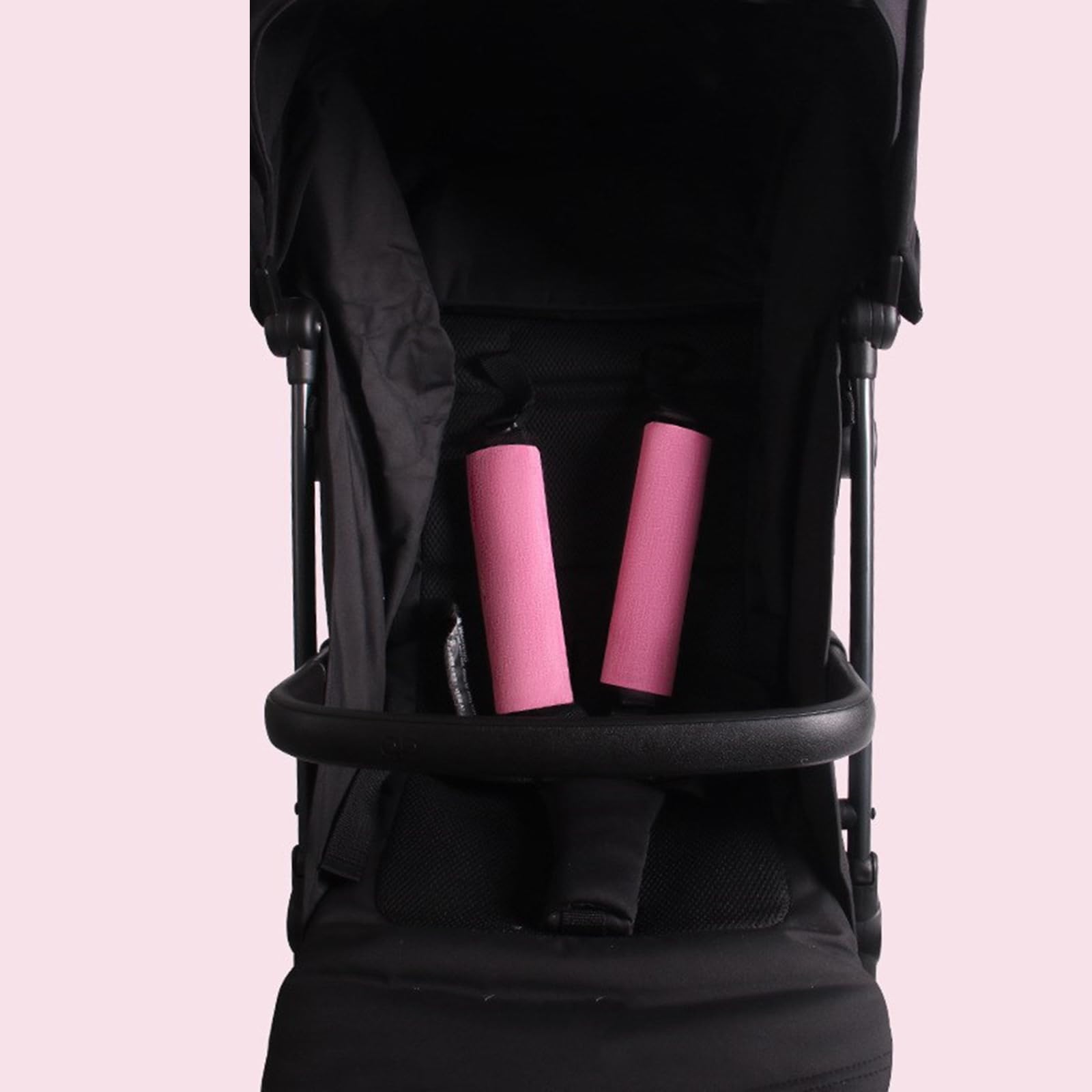 Protector de reposabrazos para cochecito suave y transpirable