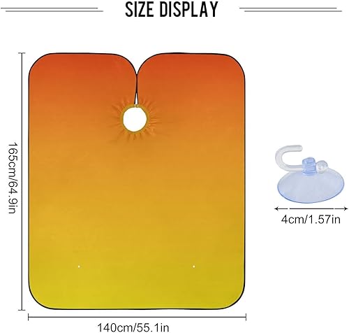 Miniatura 3 de Gradient Purple Hair Salon Gown Makeup Cape, Barbershop Cape