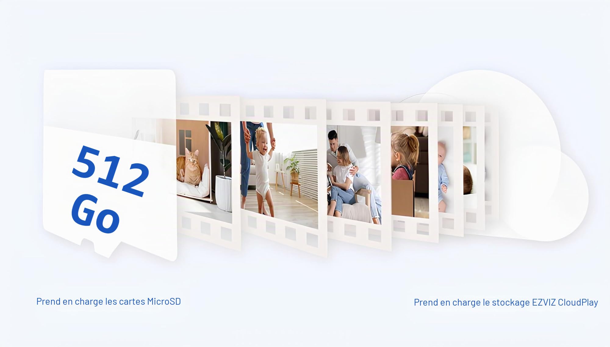 Caméra de surveillance Ezviz INTERIEUR H6C PRO 4K