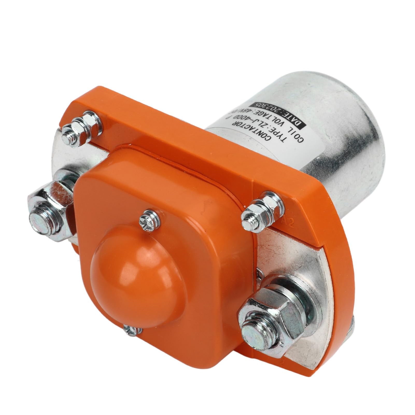 Solenoide Contattore, Solenoide Contattore Principale ZLJ 400D 48V 400A Forte Potenza in Metallo Universale per Carrello da Elettrico T Solenoide Contattore Universale