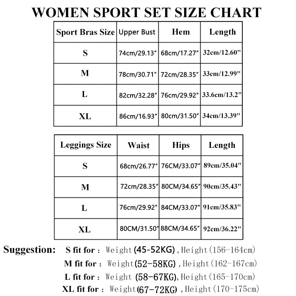 Set da allenamento da donna, per yoga, corsa, atletica, palestra, esercizi, abbigliamento sportivo, tuta, 5 pezzi