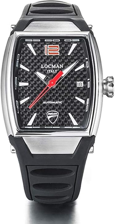 Orologio locman limited edition uomo automatico ducati acciaio e titanio D551A09S-00CBRDSK Orologio locman limited edition uomo automatico ducati acciaio e titanio D551A09S-00CBRDSK