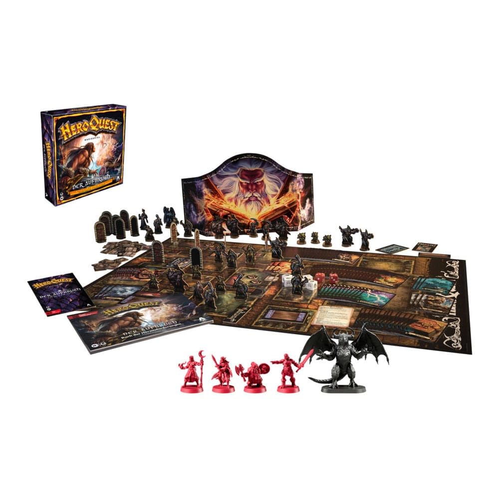 Avalon Hill HeroQuest Der Aufbruch gra podstawowa gra planszowa - wersja niemiecka