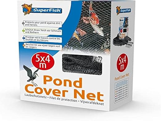 Image Superfish Pond Cover Net With 14 Pegs 5x4m Image Superfish Pond Cover Net With 14 Pegs 5x4m