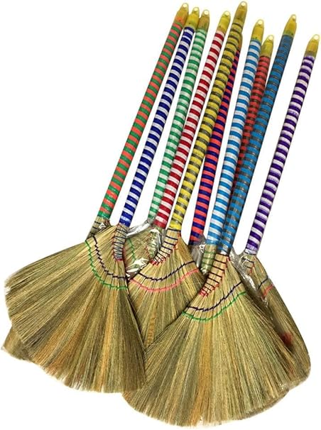 (2 Packs) Vietnamese Straw Brooms - 40