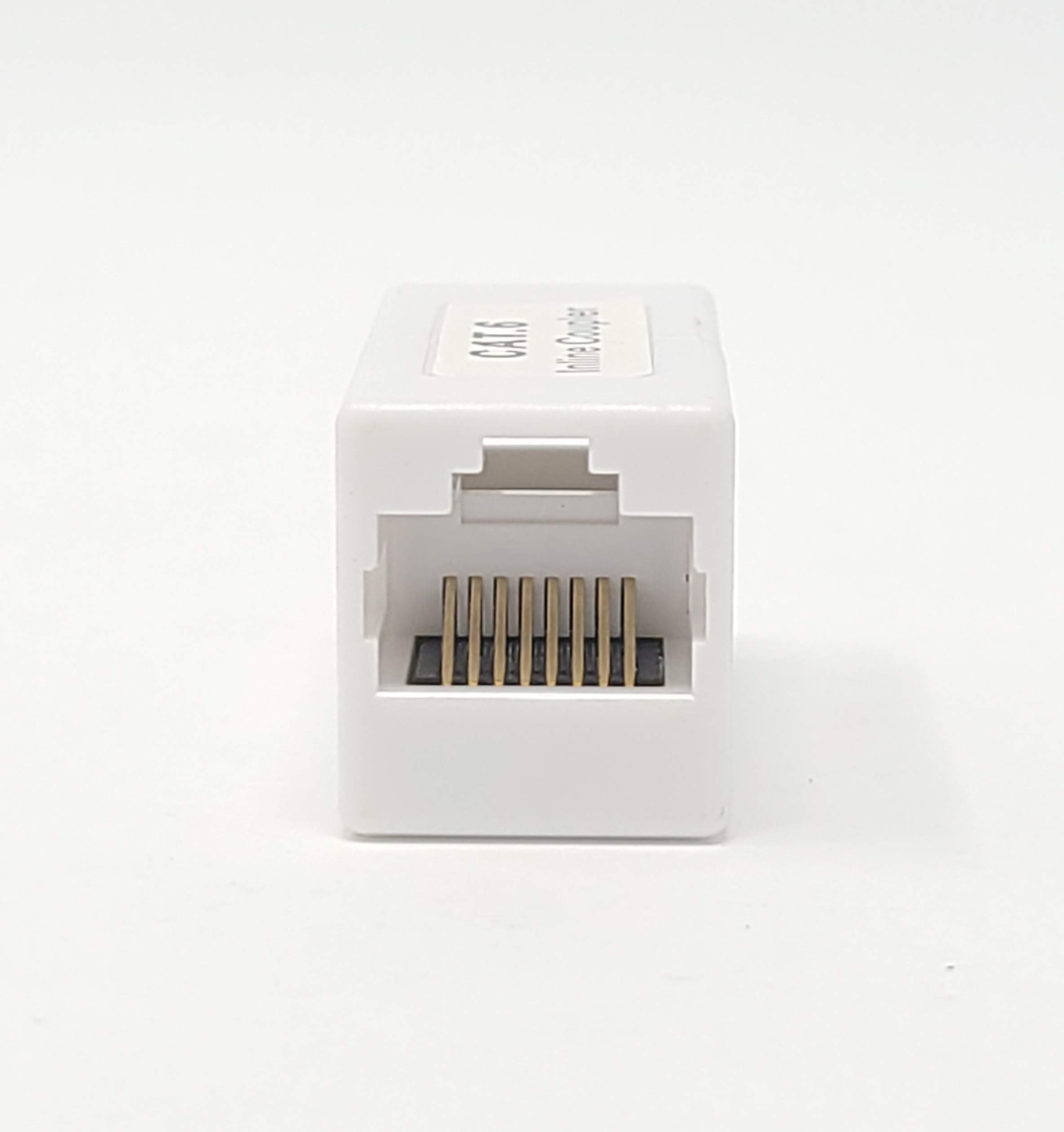 Micro connectors Cat6 Ethernet Coupler UL Listed White 5-Pack (C20-110L6W-5)