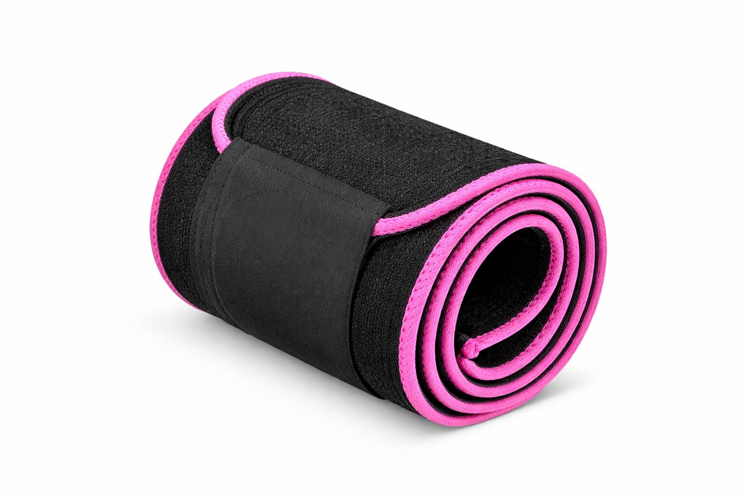 Sweat Slim Waist Trimmer Belt for Men & Women | Neoprene Sauna Belt for Belly Fat Support Weight Training Back Relief Free Size Pink-image-17