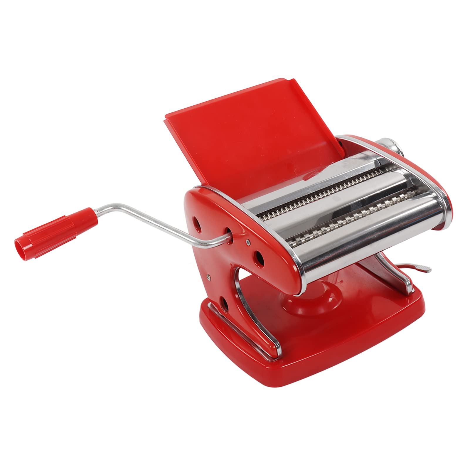 Máquina de Pasta Doméstica, Máquina de Pasta, de Prensa de Multifunción de Acero Inoxidable con Balancín Manual y Panel de Control, (Ventosa 2