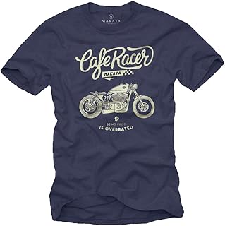 Camiseta Moto - Vintage Biker T-Shirt Hombre