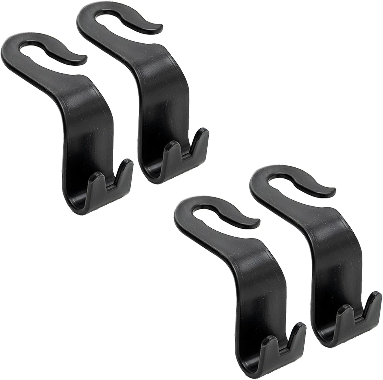 QWHZHICHIWYLFA 4 Pcs Car Seat Organiser Hooks for Citroen C3 IV 2024 2025