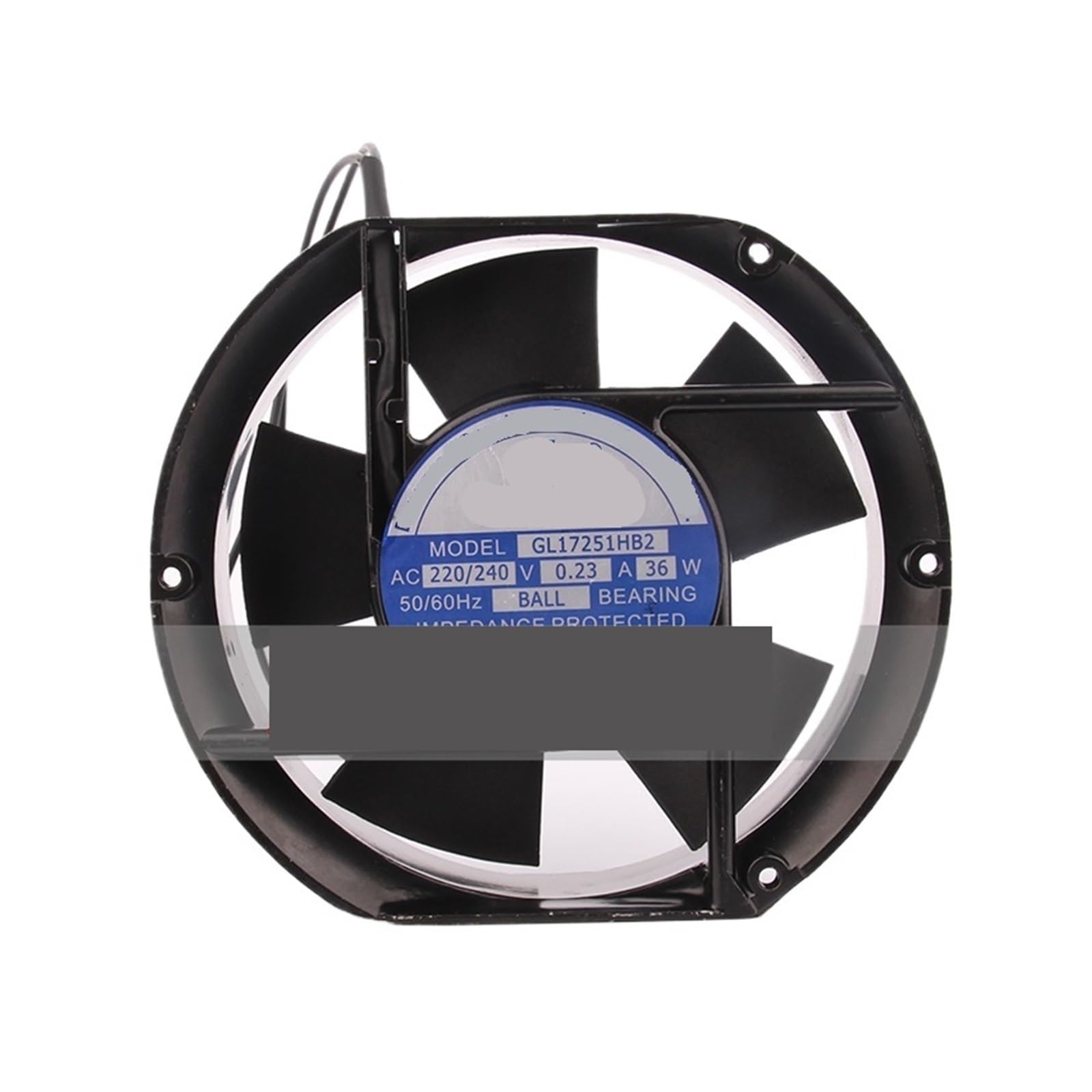 CZVJUKBYP GL17251HB2 172 * 150 51MM 220/240V 0.23A 36W Cooling Fan