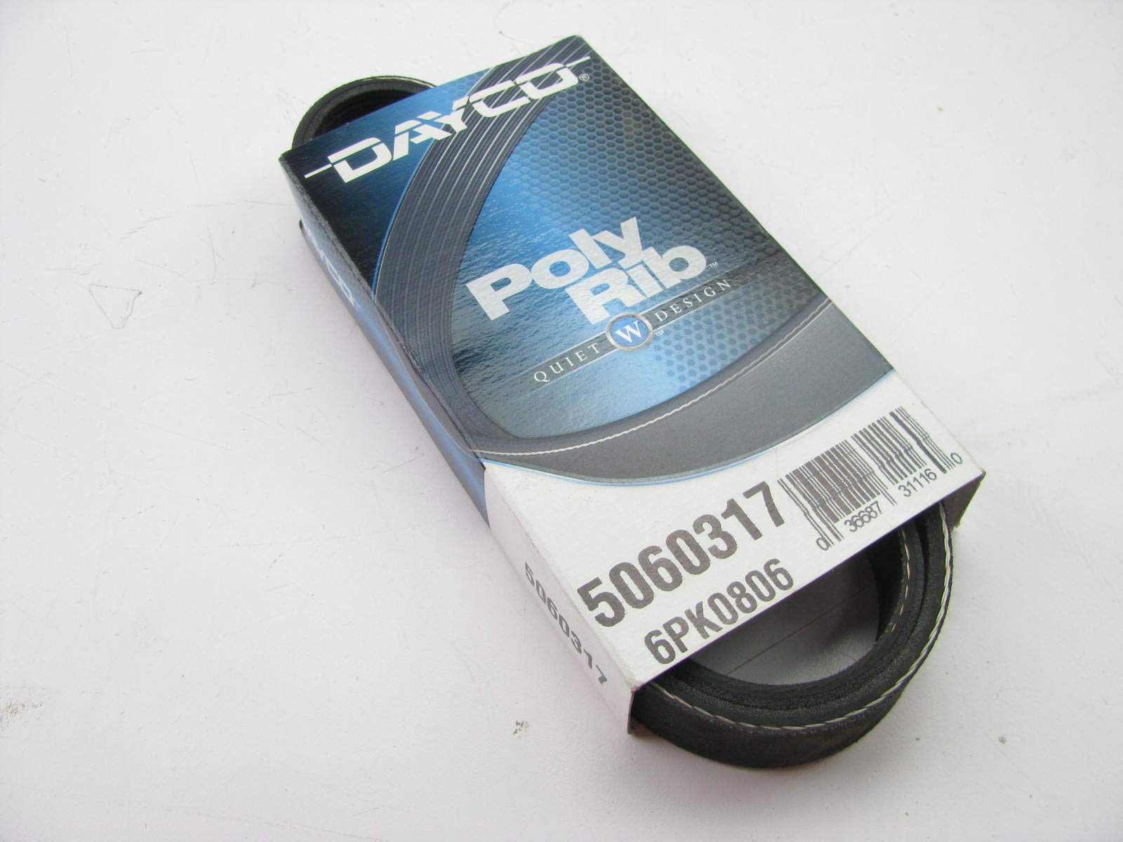 Amazon.com: Dayco 5060317 Serpentine Belt , Black : Automotive 