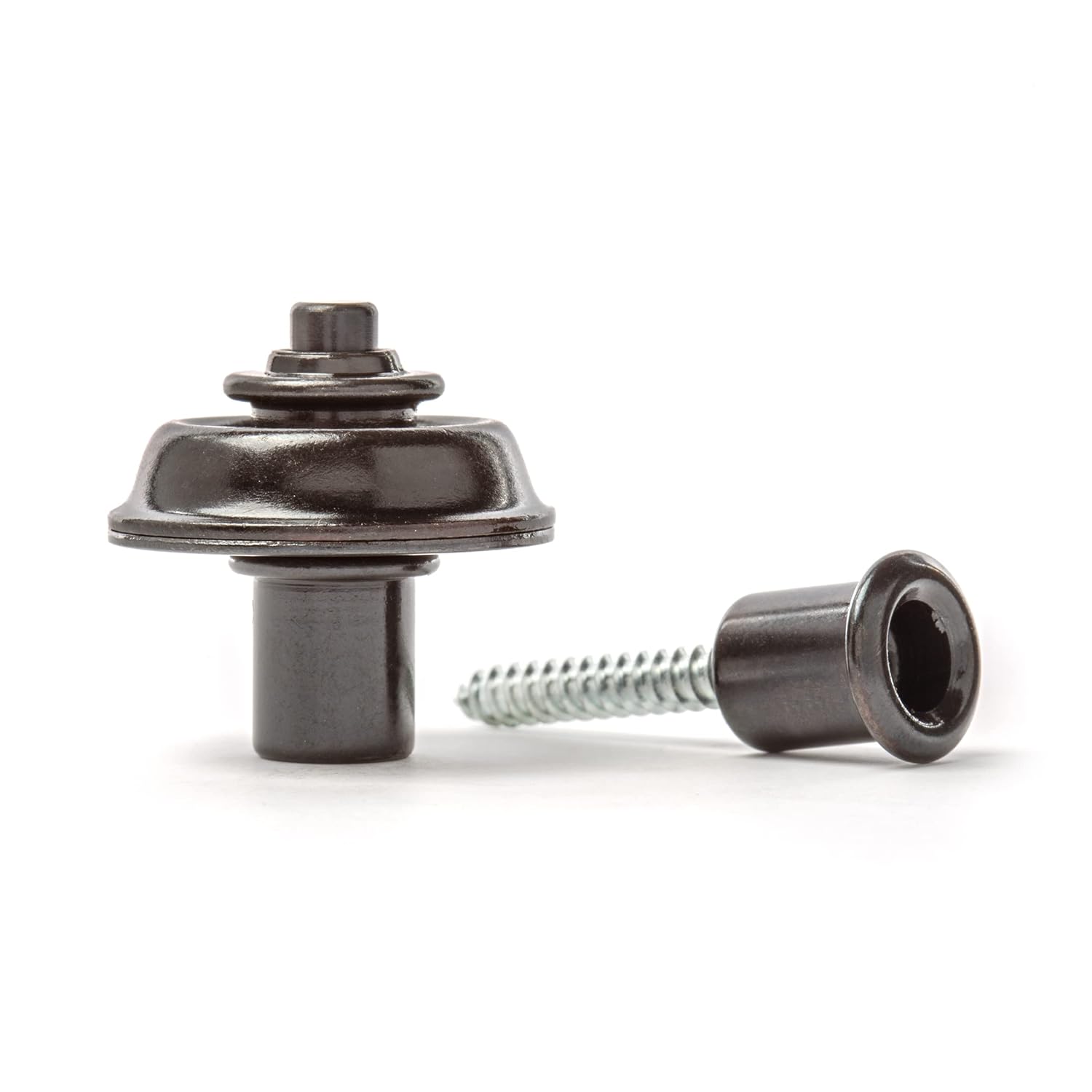 Dunlop SLS1403BK Straplok Flush Mount Strap Retainer System, Black