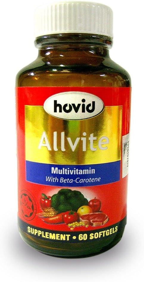 HOVID Allvite Multivitamin with Beta-Carotene 60 Softgels