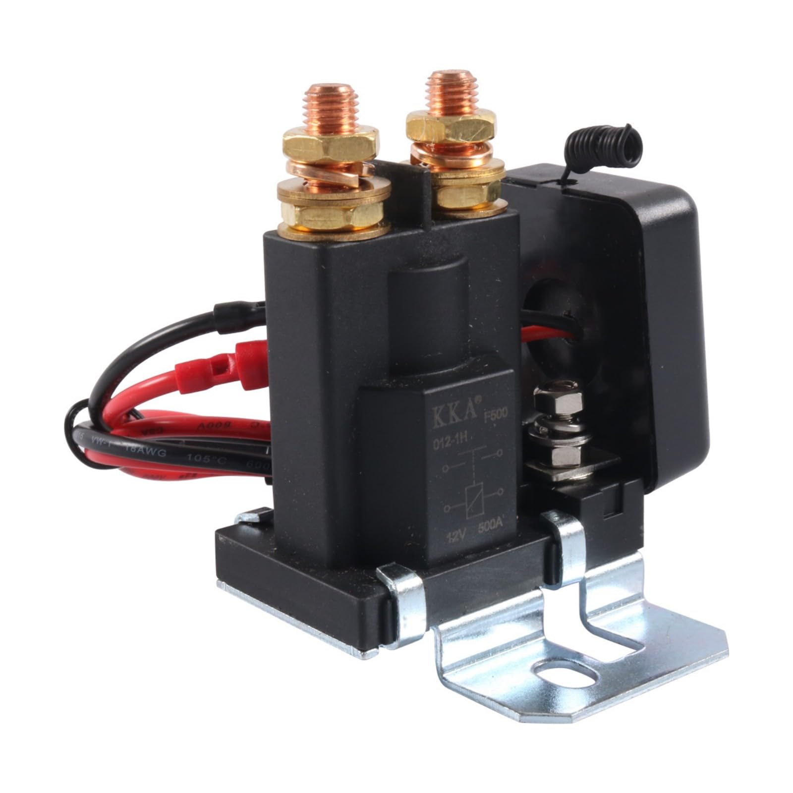 Juego de interruptores remotos con batería de 12 V para cortacésped con tecnología de bobina magnética para mejorar la durabilidad y fácil instalación. Interruptor de cortacésped a prueba de