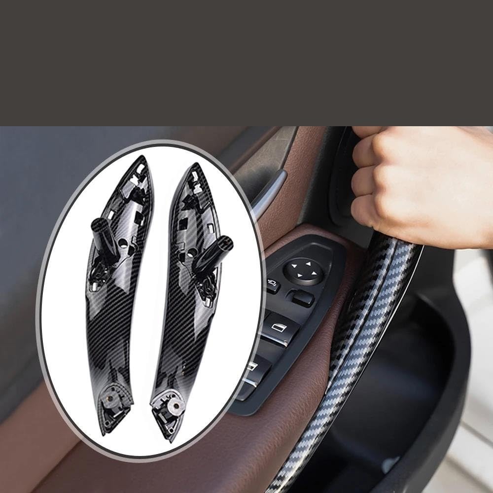 Maniglia Portiera Porte interne Maniglia Tirare Trim Copertura Accessori Auto 51417279311 Per BMW Per Serie 3 2013-2018 Per F30 316d 318d 320d F31 320i 325d Auto Portiera Maniglie (Size : Beige-Rear
