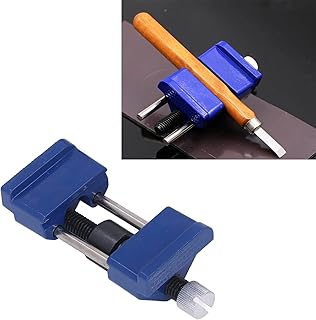 Honing Guide for Wood Chisel Edge Sharpening Holder, Jig Carbon Steel Rustproof Outdoor Multipurpose Fixed Angle Tool for Chisel Plane