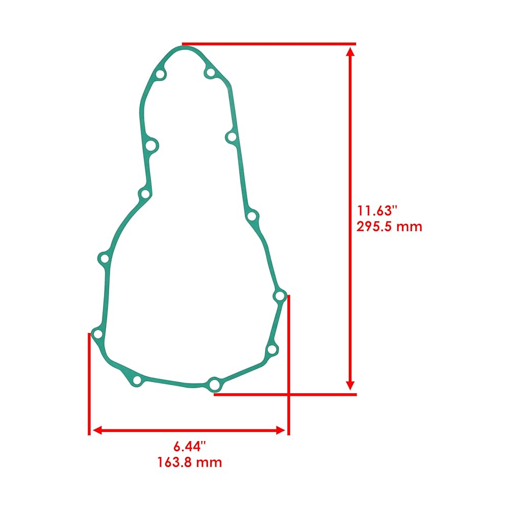 Amazon.com: Caltric Stator Cover Gasket Compatible with