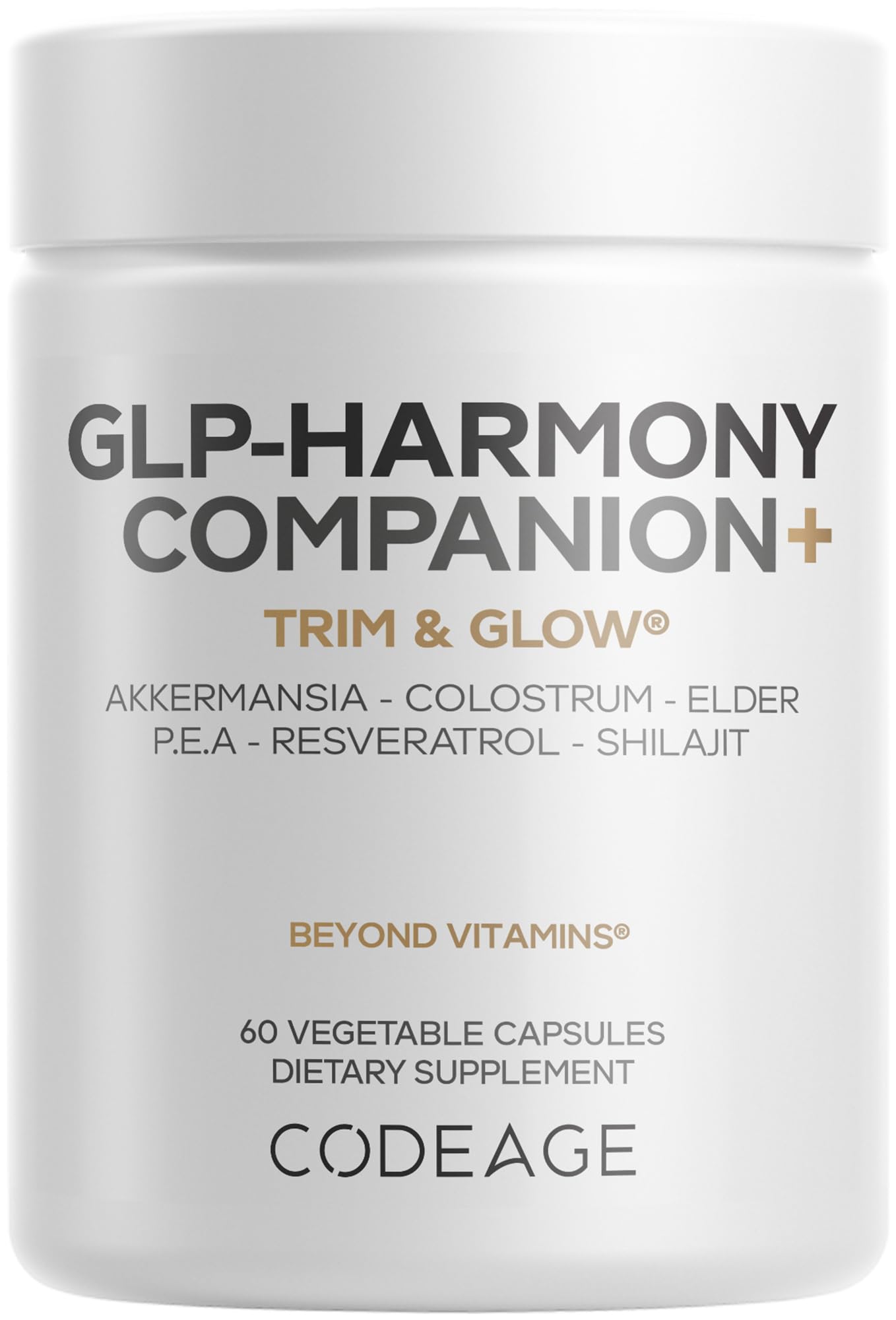glp 1 companion vitamins Amazon.com: Codeage GLP-Harmony Companion+ Supplement - GLP-1 Agonist  Support - Lion's Mane, Pea, Colostrum, Shilajit, Akkermansia, Elder, Citrus  Bioflavonoids, Broccoli, Resveratrol - Non-GMO