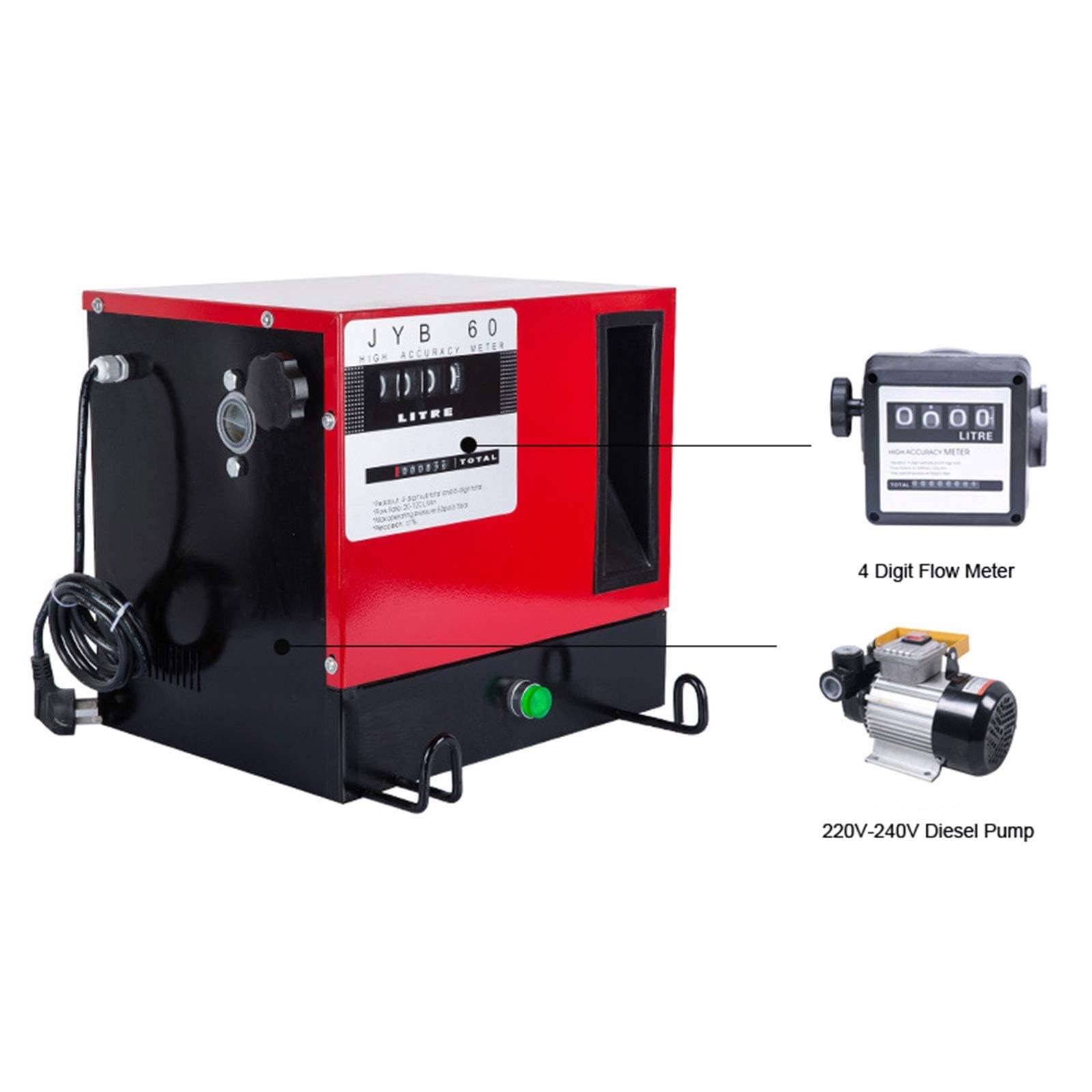 Bomba Para Bio Diesel Y Gasóleo 230V AC 550W 2400l/h