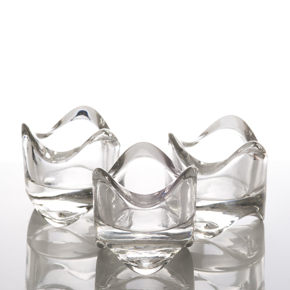 Richland Swirl Top Votive and Tealight Candle Holder Set of 12