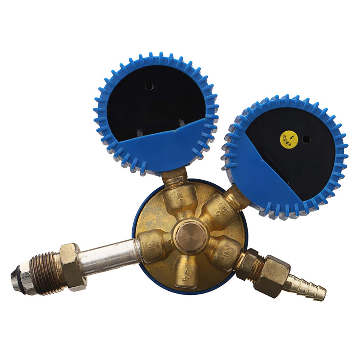 Dwustopniowy jednostopniowy regulator argonu ze stali nierdzewnej reduktor tlenu 5/8 BSP