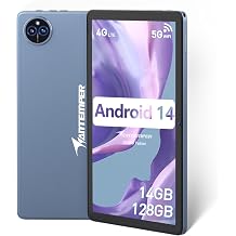 11 Inch-Android 16 Tablet 2026 Latest Update 16GB RAM 128GB ROM 1TB Expandion 5G WiFi Cellular 21MP Dual Camera Octa-core MTK8786.Gemini AI 2.0.Tablets with Keyboard,Mouse,protective film,Case-Gray