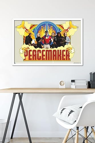 Miniatura 20 de Trends International DC Comics TV Peacemaker - Póster de pared grupal, 34 pulgadas de largo x 22.4 W, versión premium sin marco