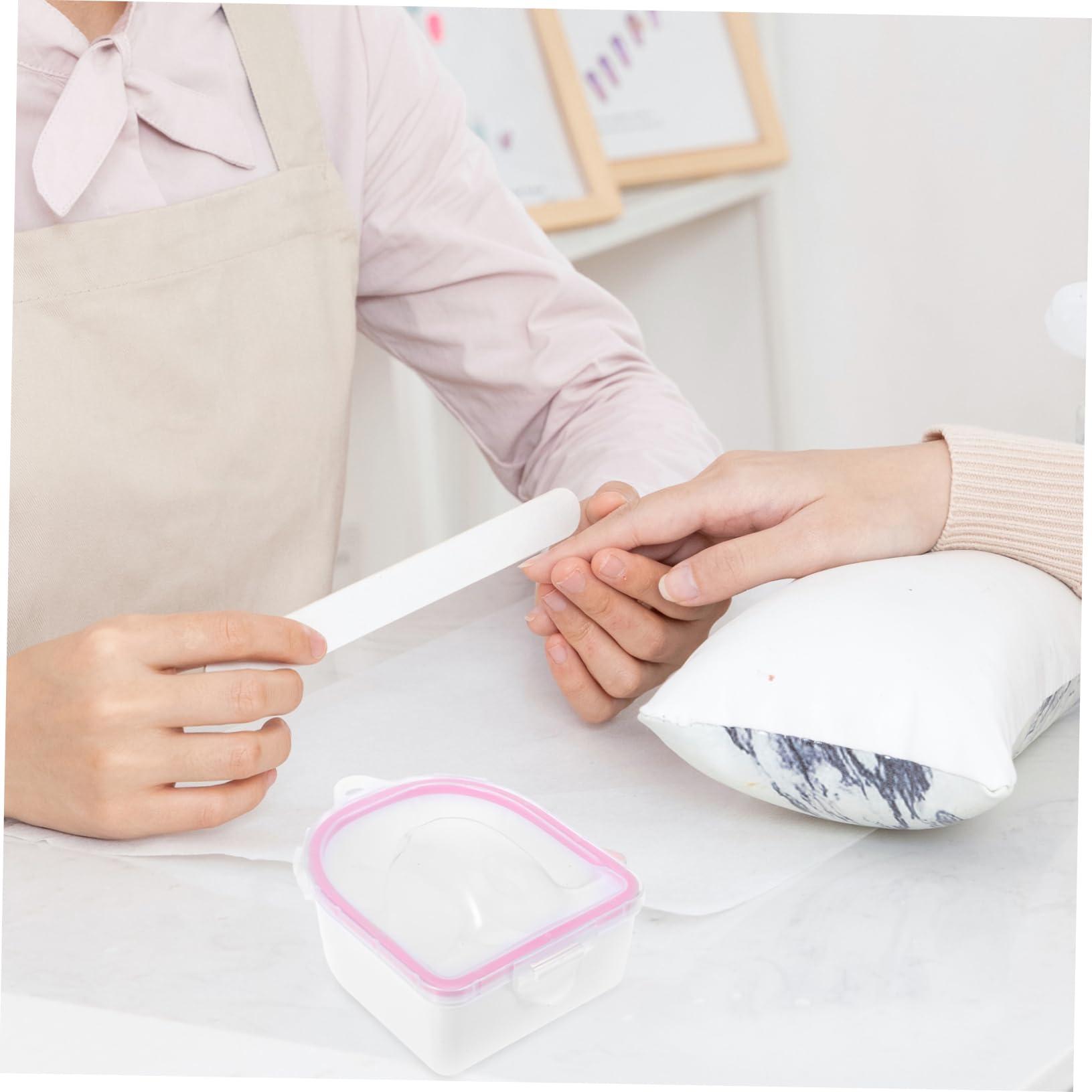 Healvian 4sätze Maniküre Schüssel Für Handpflege Teiliges Nagelsoak Schale Für Professionelle Nagelkunst Und Maniküre Zum Entfernen Von Nagelhaut Und Falschen Nägeln