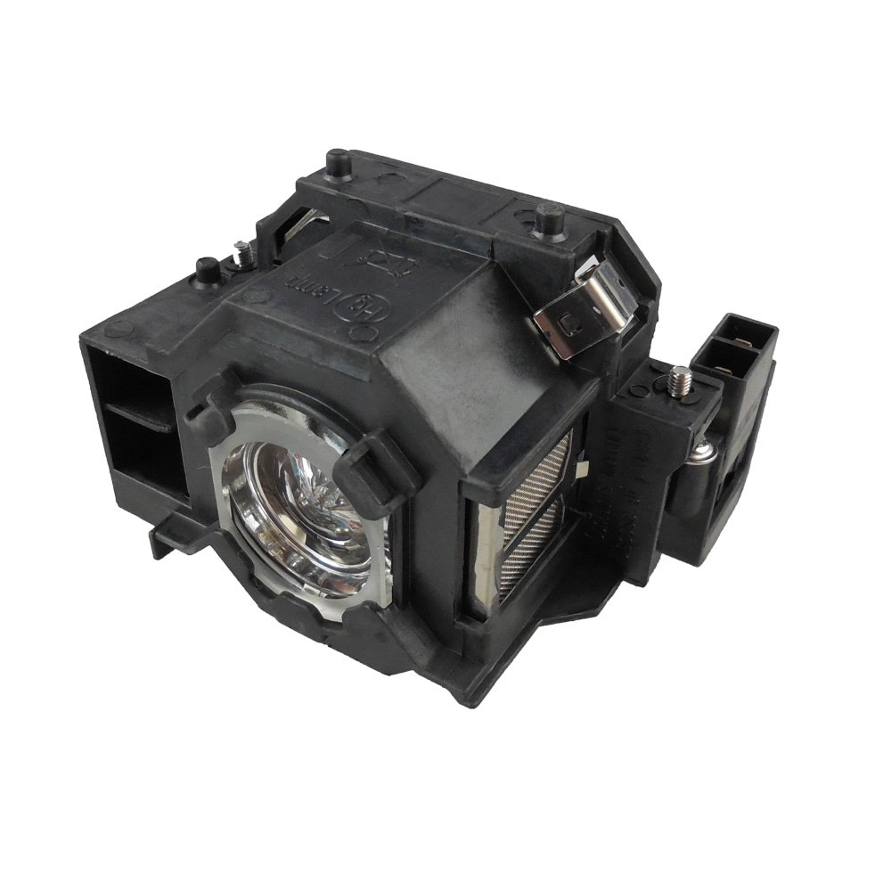 EP41 Lampe ampoule bulbe de projecteur de remplacement avec boîtier Compatible avec Elplp41 Compatible avec PowerLite 77c / PowerLite 78 / PowerLite S5 / PowerLite S6 / PowerLite W6 / EX21