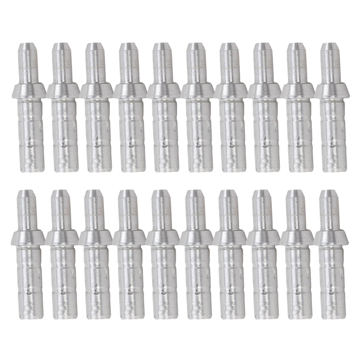 Anneome Hunting Archery Nock 20pcs Aluminum Arrow Nocks 4.2mm Diameter Arrow Fitting