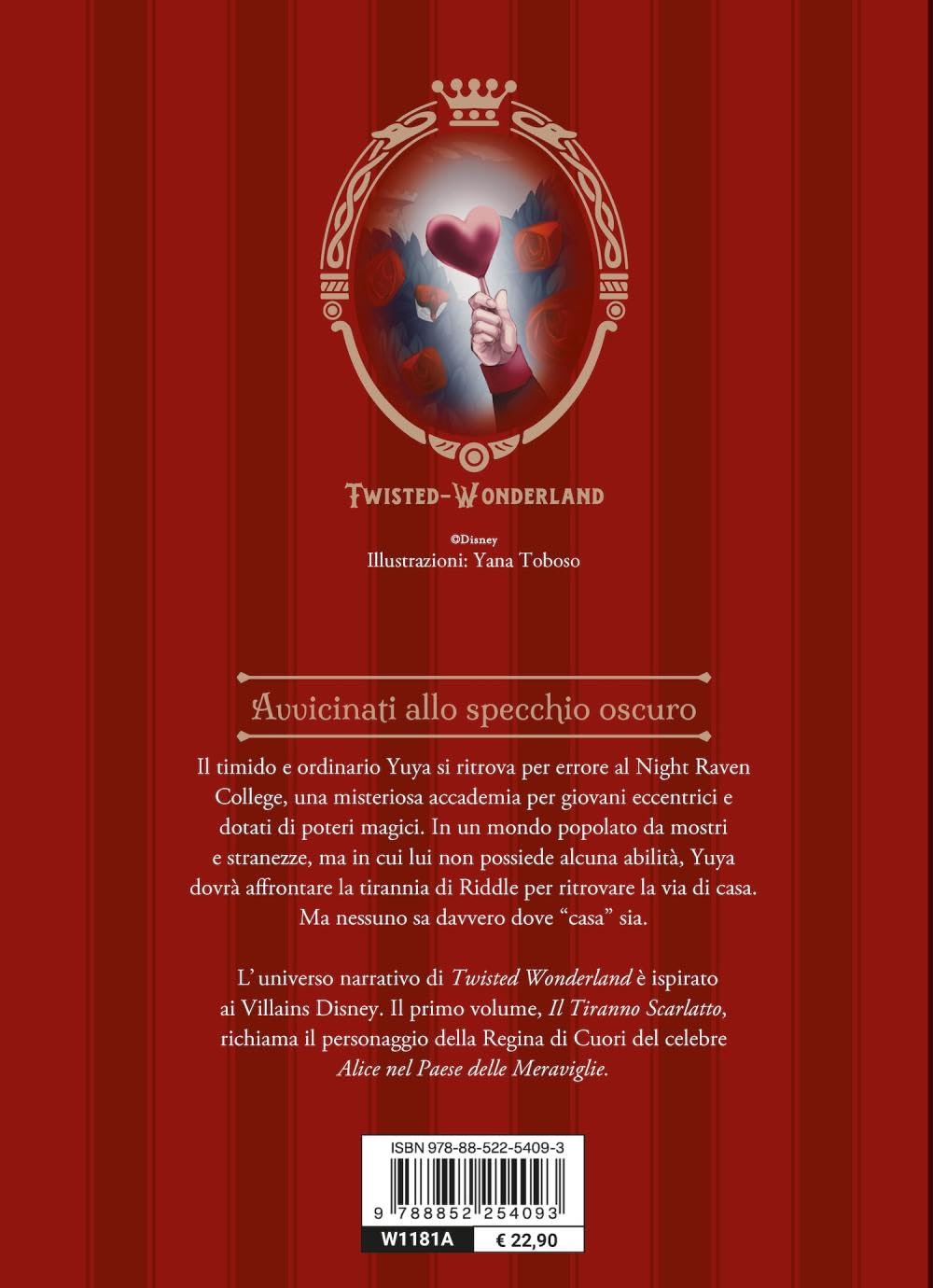 Il tiranno scarlatto. Twisted-Wonderland. Il romanzo. Con Segnalibro