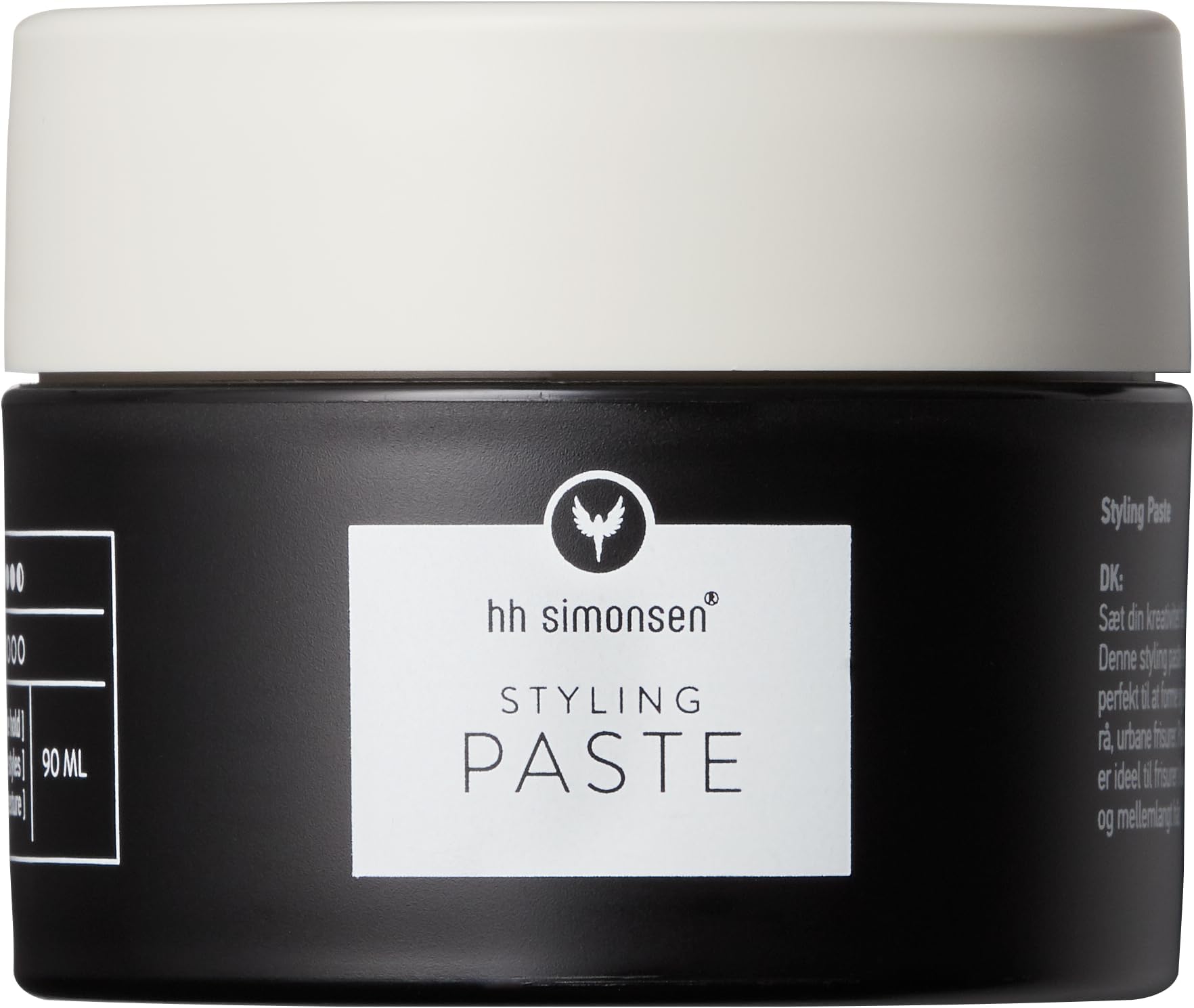 Styling Paste - HH Simonsen - 90 ml - Hair cream - Hair paste - Hair gel - Hair styling paste - Hair wax - Styling wax - Extreme hold - Easy styling - All hair types