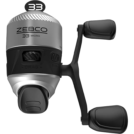 Zebco Push Button Spincast Fishing Reel