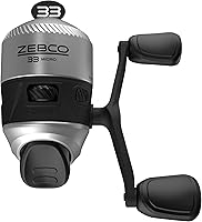 Zebco 33 Spincast Fishing Reel with Bite Alert, All-Metal Gears, No-Tangle Design, Pre-Spooled Cajun Line - Right/Left Retrieve