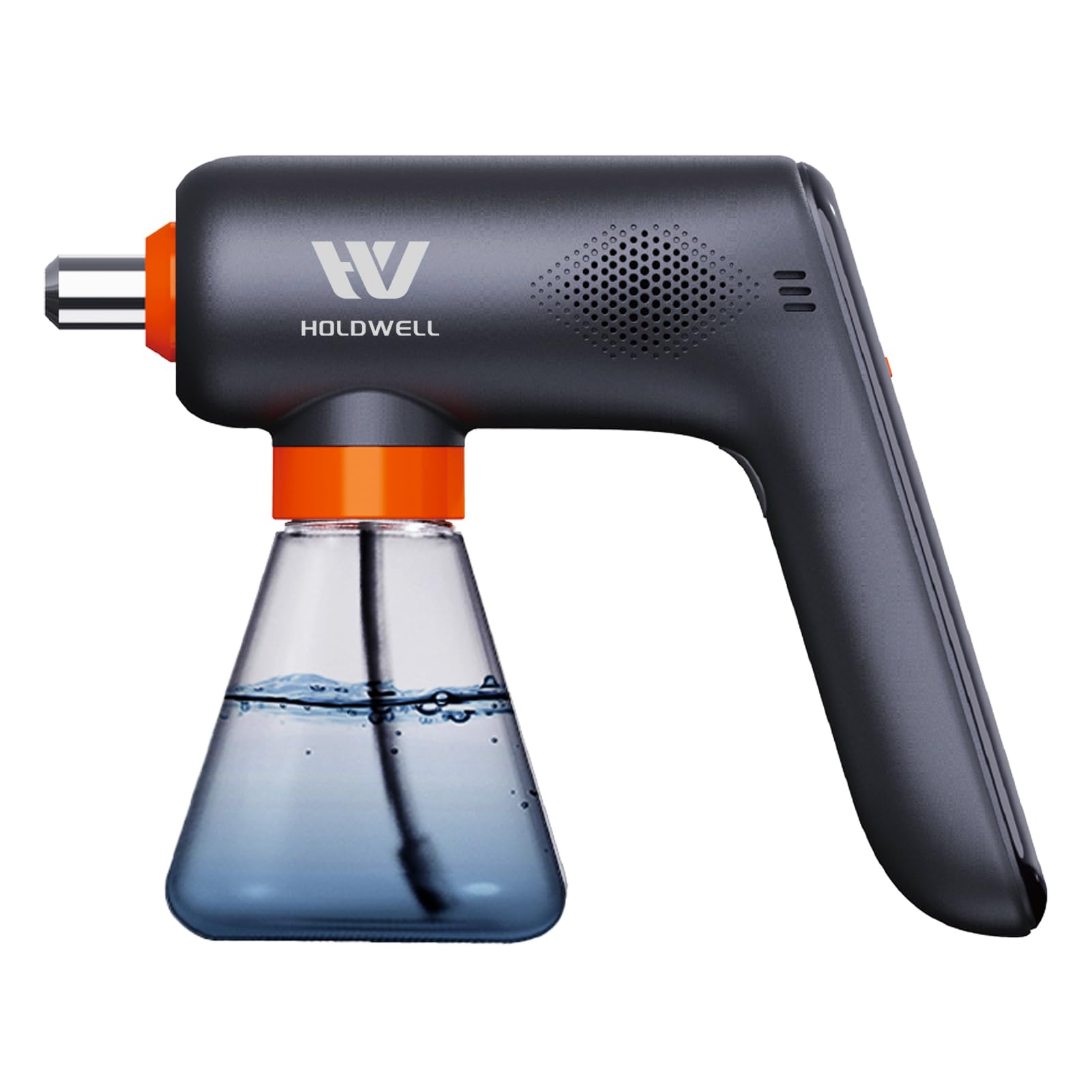 Disinfettante nebulizzatore, pistola elettrica senza fili per disinfezione a luce blu, nano spruzzatore per salone/scuola/ospedale/casa/ufficio/auto/palestra/articolo ad alto contatto, ecc.