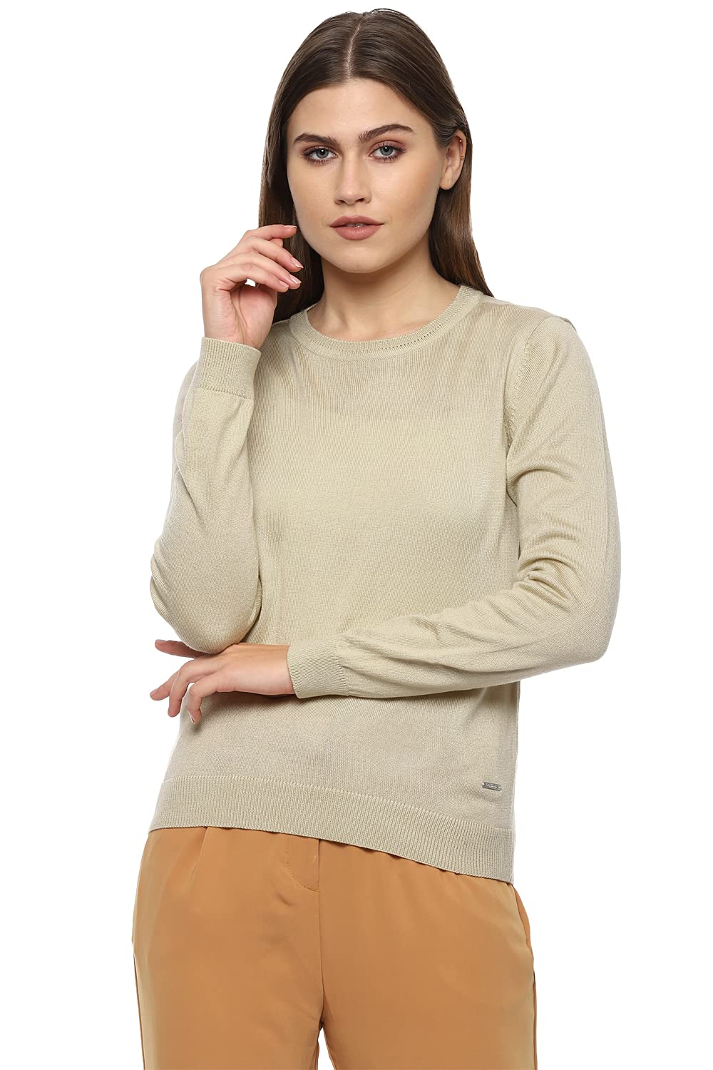van heusen Acrylic Women Round Neck Sweater-picture-40