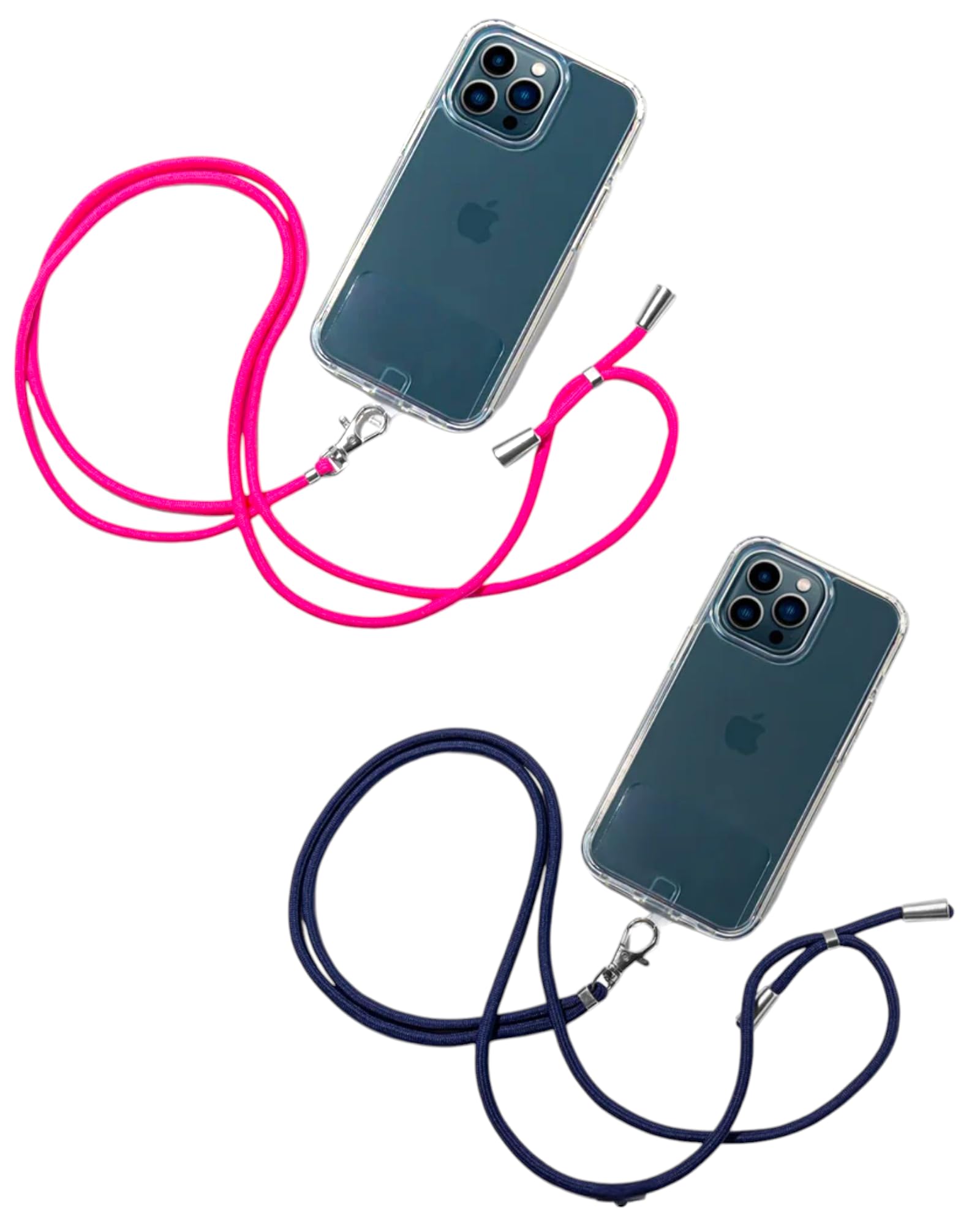 TraveEssentialz 2 pc Phone Lanyard Crossbody | Adjustable Phone Strap Set for All Phone Case Universal Neck & Wrist Strap-picture-19
