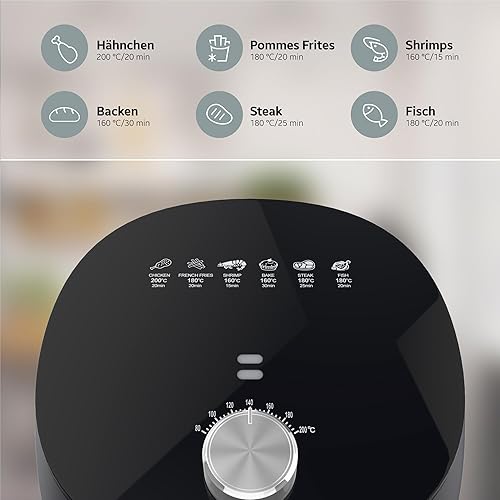 Miniatura 3 de Freidora sin aceite AFM 3501 BK