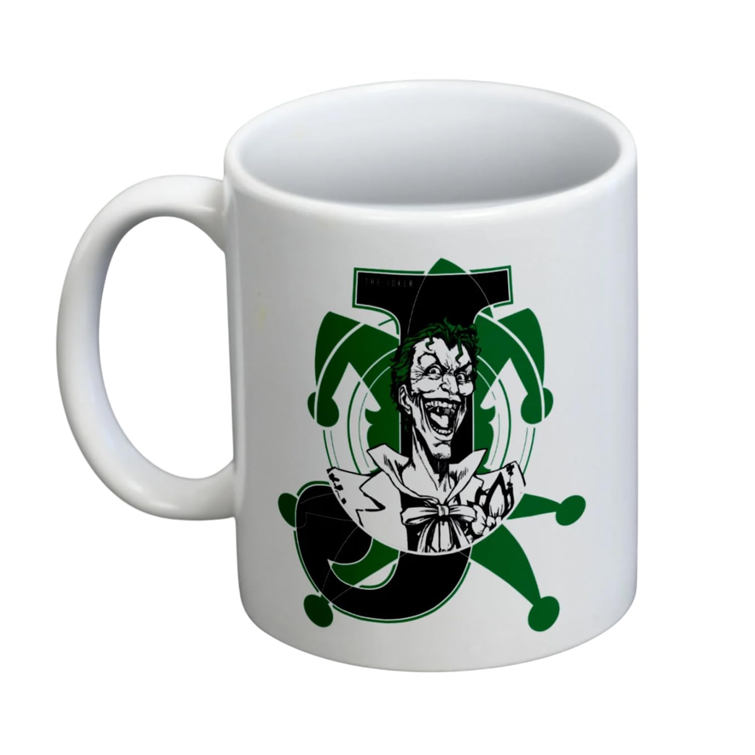 Pyramid International Batman (Joker Jester) White Mug - 10Oz / 315Ml Ceramic Mug - One Size